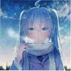 9877动漫女孩 留言用户 头像一